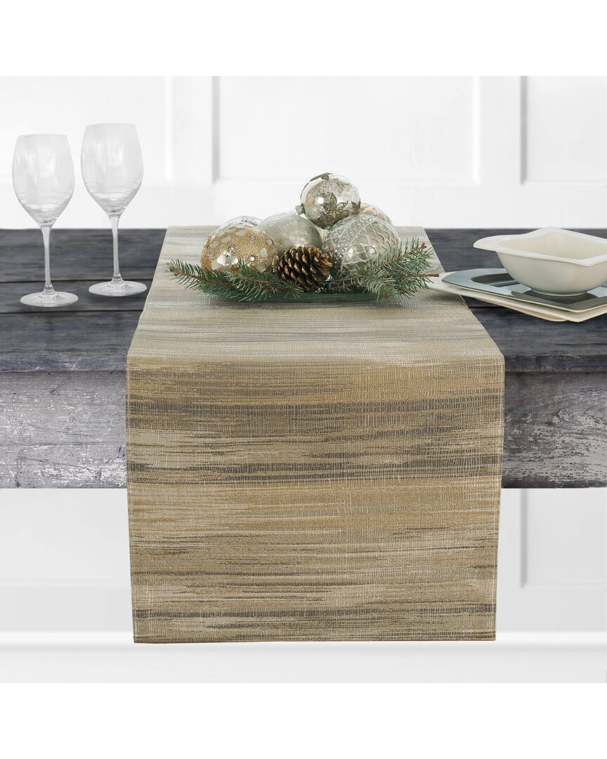 Villeroy & Boch Radcliffe Jacquard Table Runner In Brown