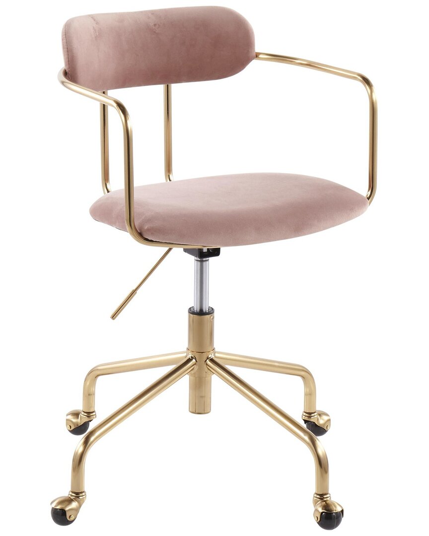 Shop Lumisource Demi Office Chair In Gold