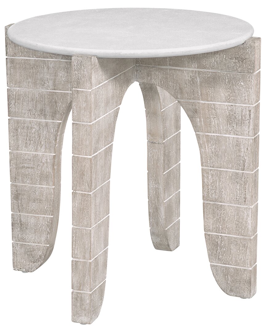 Bassett Mirror Bali Round End Table