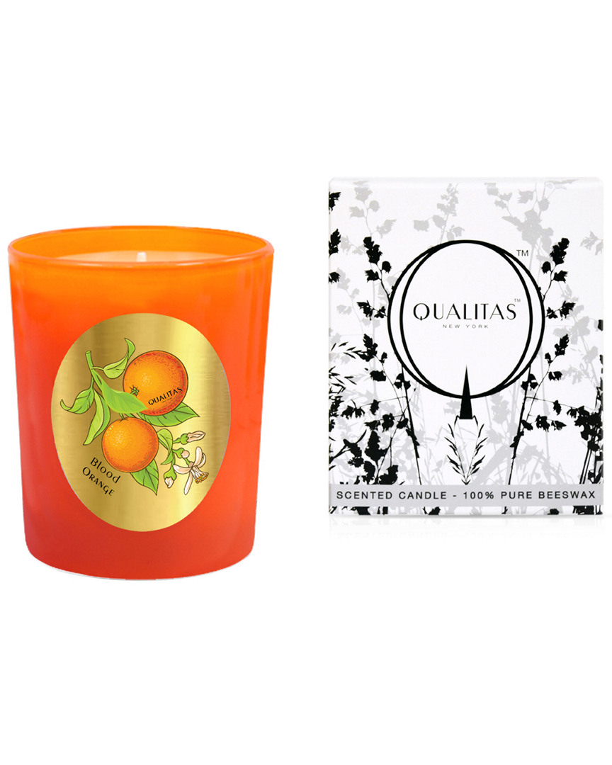Qualitas Blood Orange Scented Beeswax Candle