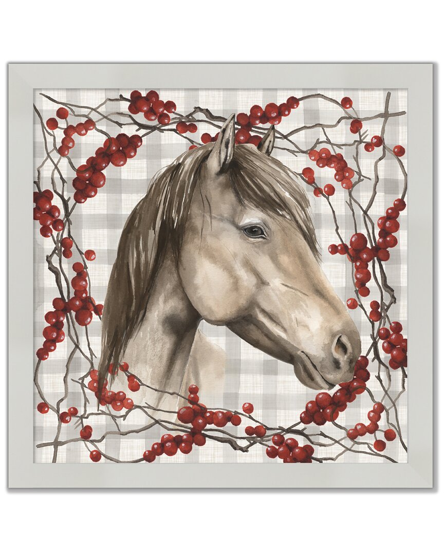 Courtside Market Wall Decor Courtside Market Horse Holiday Framed Art In Multicolor