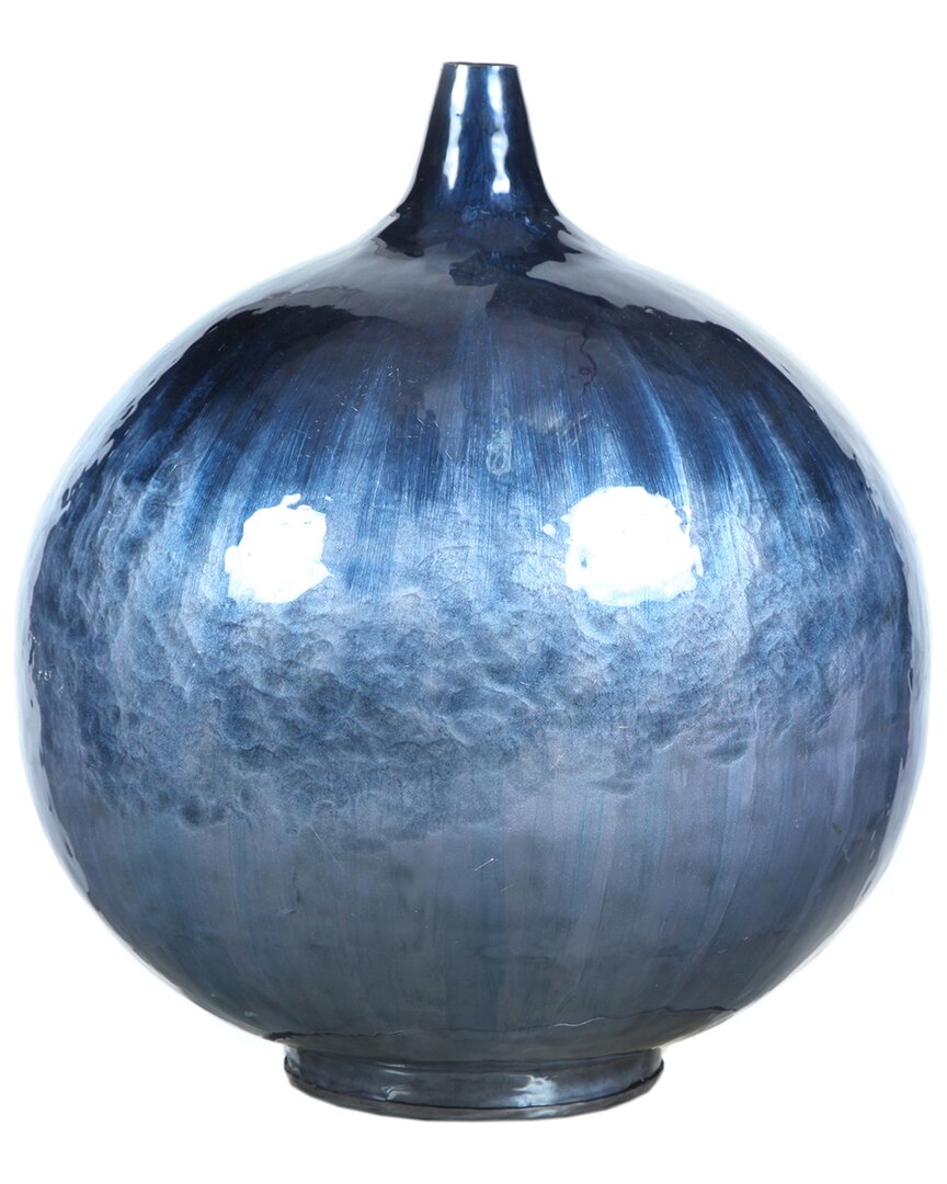 Moe's Home Collection Abaco Vase In Blue