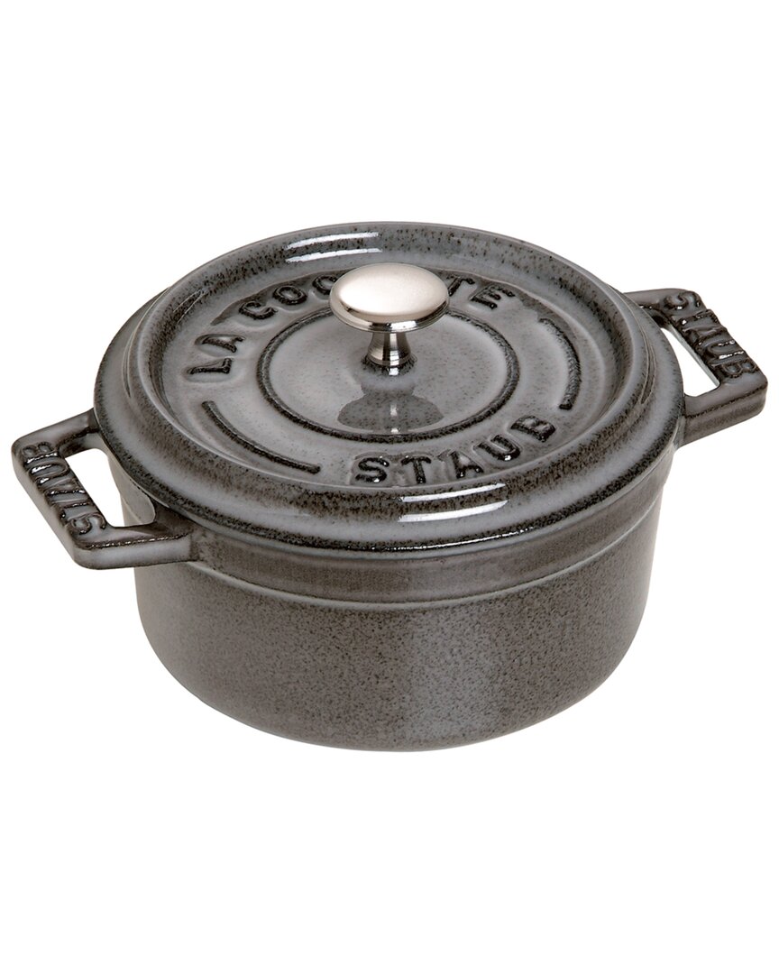 Staub Cast Iron 0.25qt Mini Round Cocotte