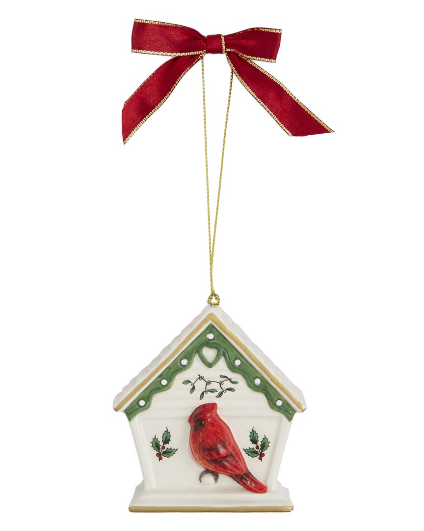 Spode Christmas Tree Birdhouse Ornament