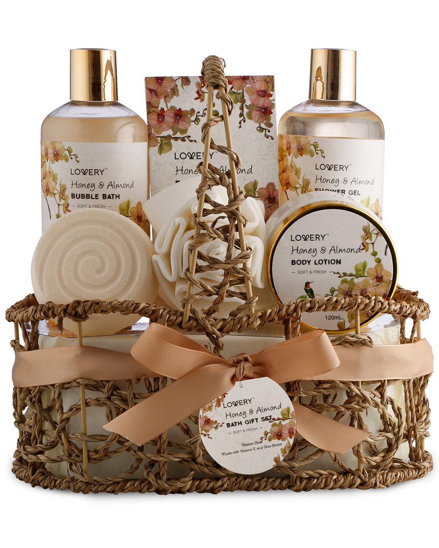 Lovery Honey & Almond Luxury Bath & Body Set