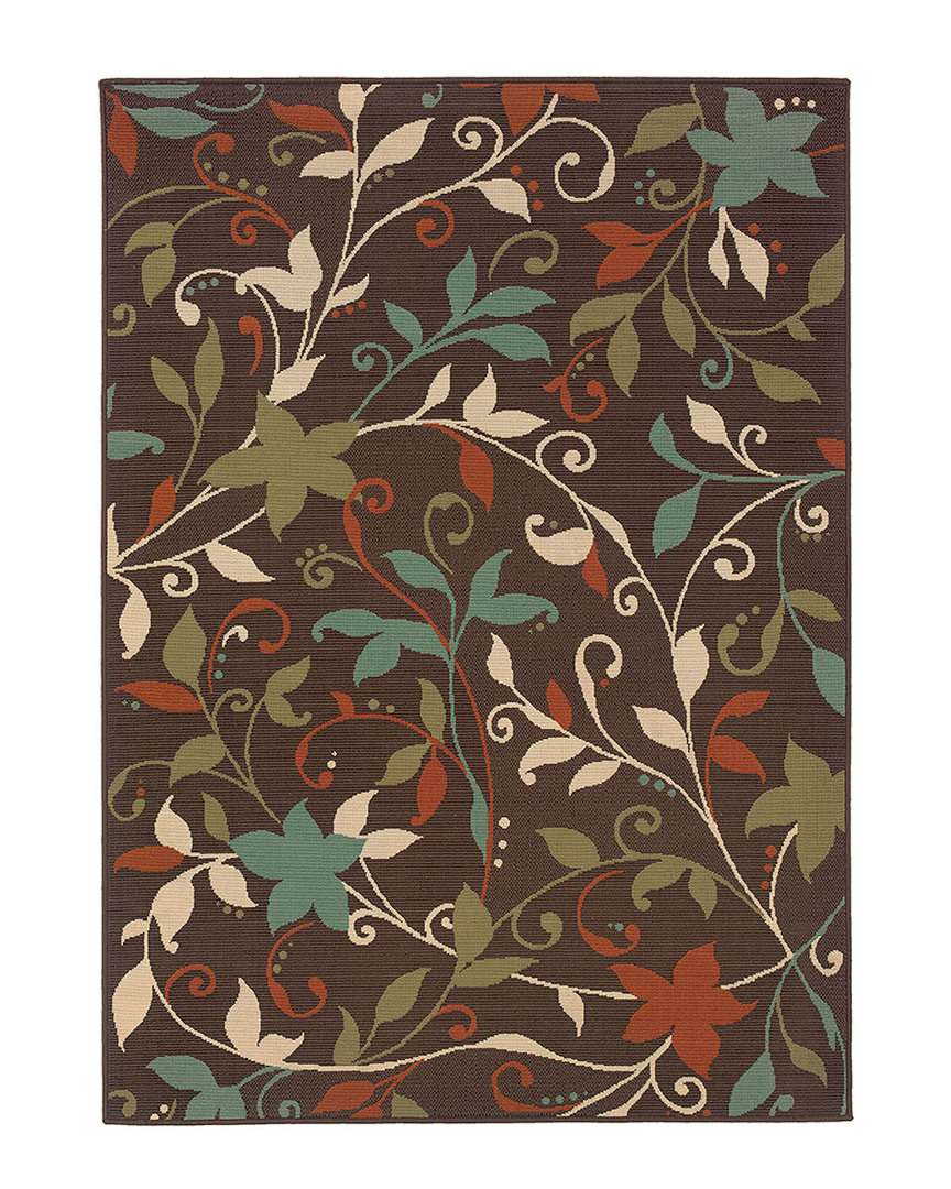 Stylehaven Portiva Outdoor Floral Rug