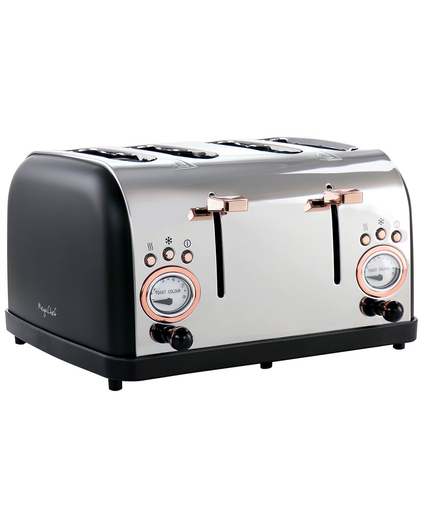 Megachef 4-slice Wide Slot Toaster