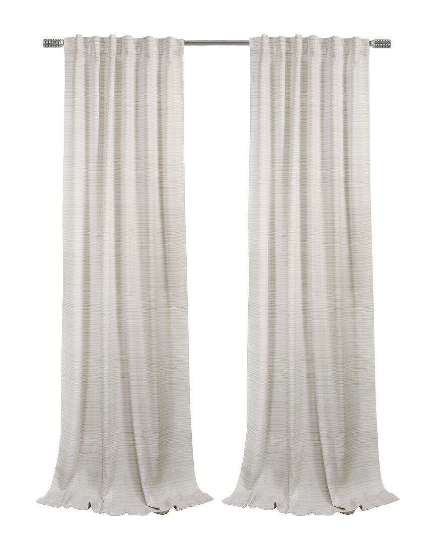 HABITAT HABITAT AUSTIN LIGHT-FILTERING DUAL HEADER 52X84 CURTAIN PANEL
