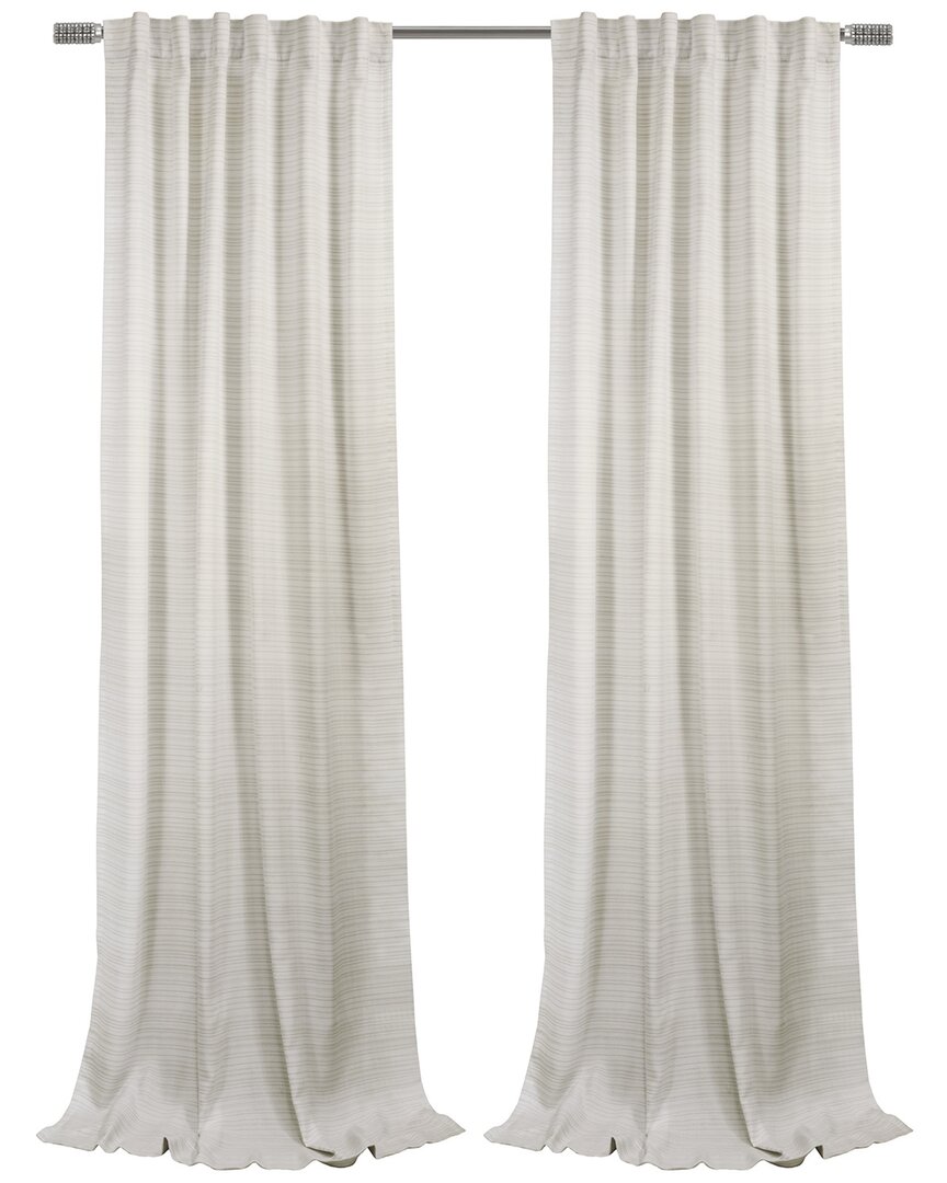 HABITAT HABITAT AUSTIN LIGHT-FILTERING DUAL HEADER 52X95 CURTAIN PANEL