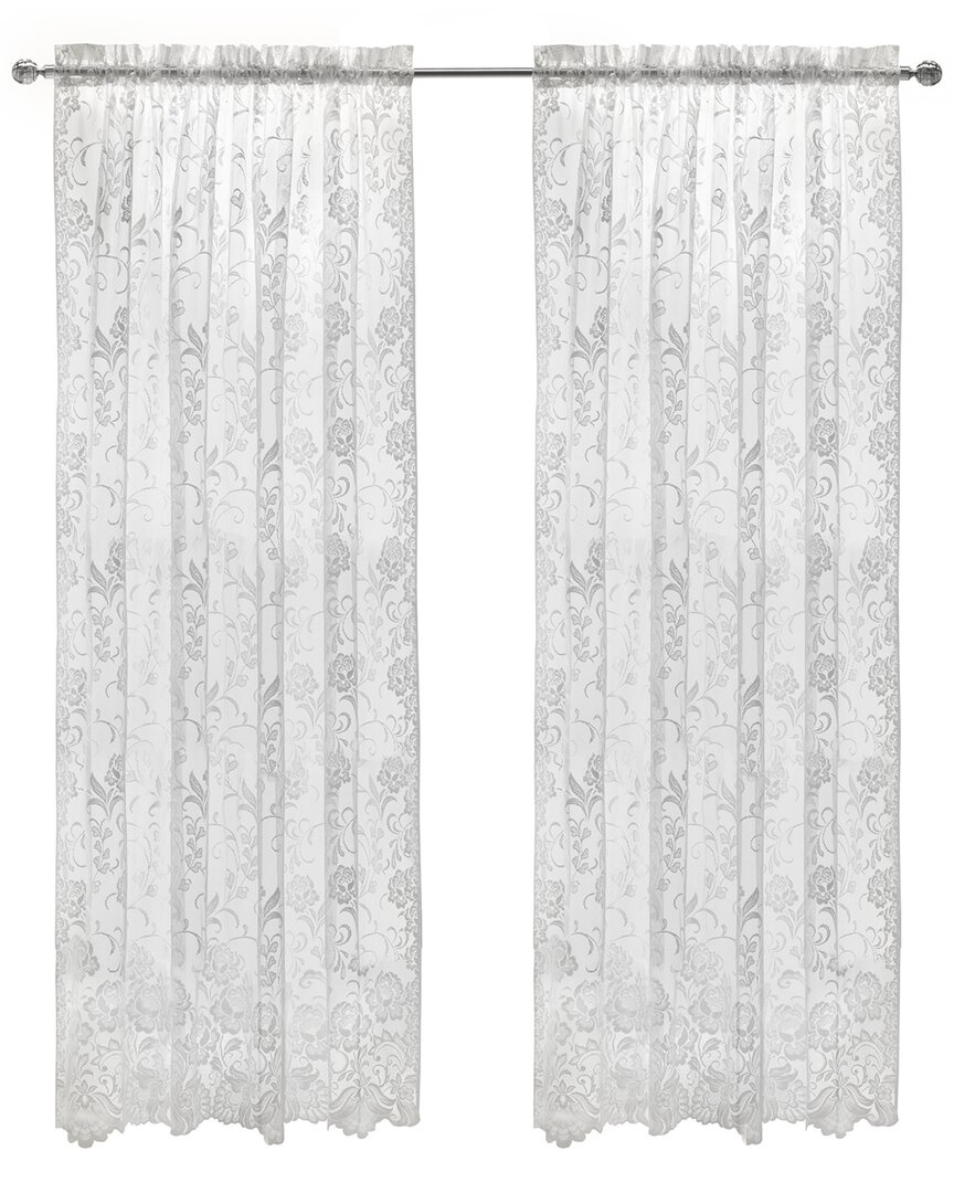 Shop Habitat Limoges Sheer Rod Pocket 55x63 Curtain Panel In White