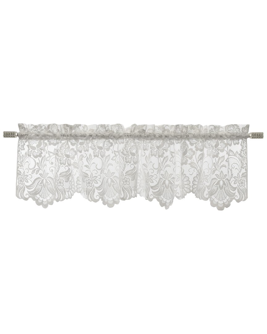 Shop Habitat Limoges Sheer Rod Pocket 55x15 Flat Valance In White