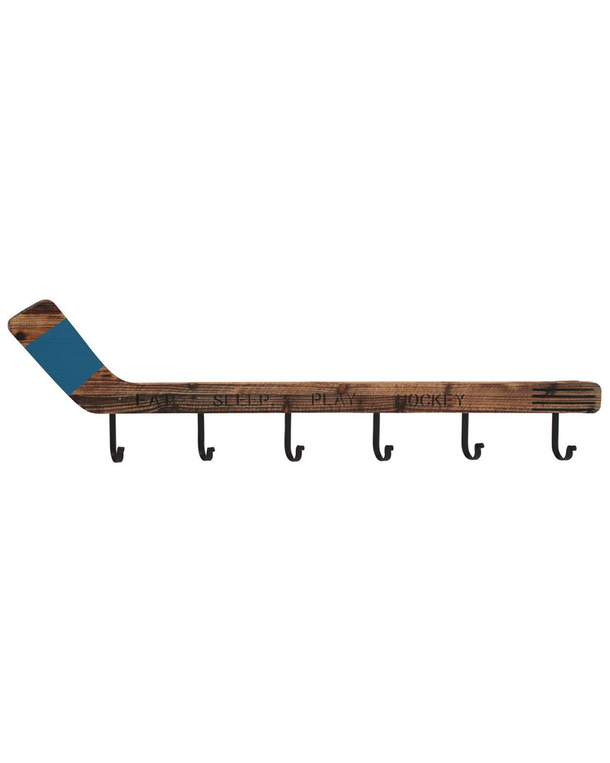 Peyton Lane Wood & Metal Hockey Wall Hook
