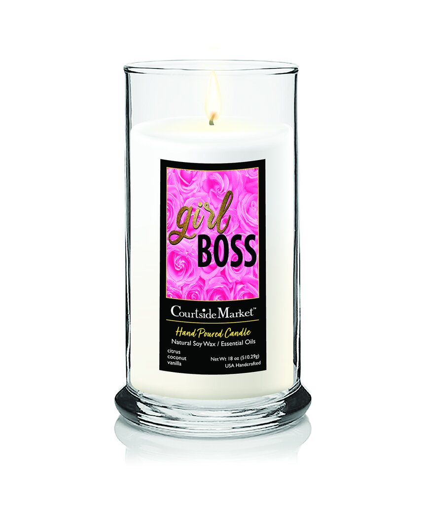 Courtside Market Wall Decor Courtside Market Girl Boss Soy Wax Candle