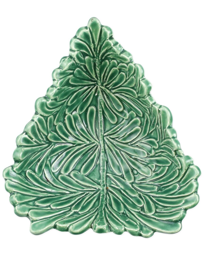 Vietri Lastra Holiday Figural Tree Small Bowl In Multicolor