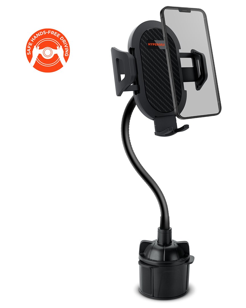 Hypergear Cup Holder Flex Universal Phone Mount In Black