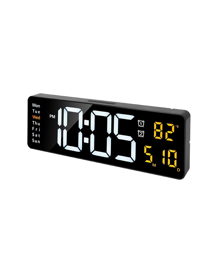 Fresh Fab Finds Led Wall Clock With Remote Control