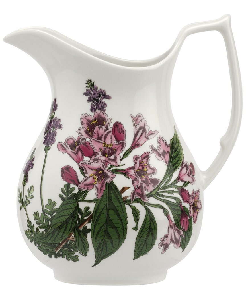 Portmeirion Stafford Blooms 2.5pt Jug In White