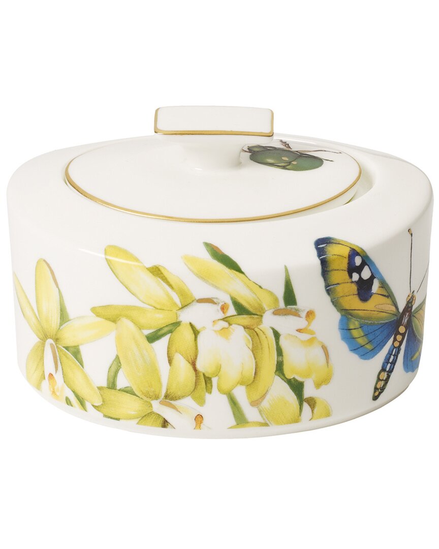 Villeroy & Boch Serveware, Amazonia Covered Sugar Bowl In Multicolor