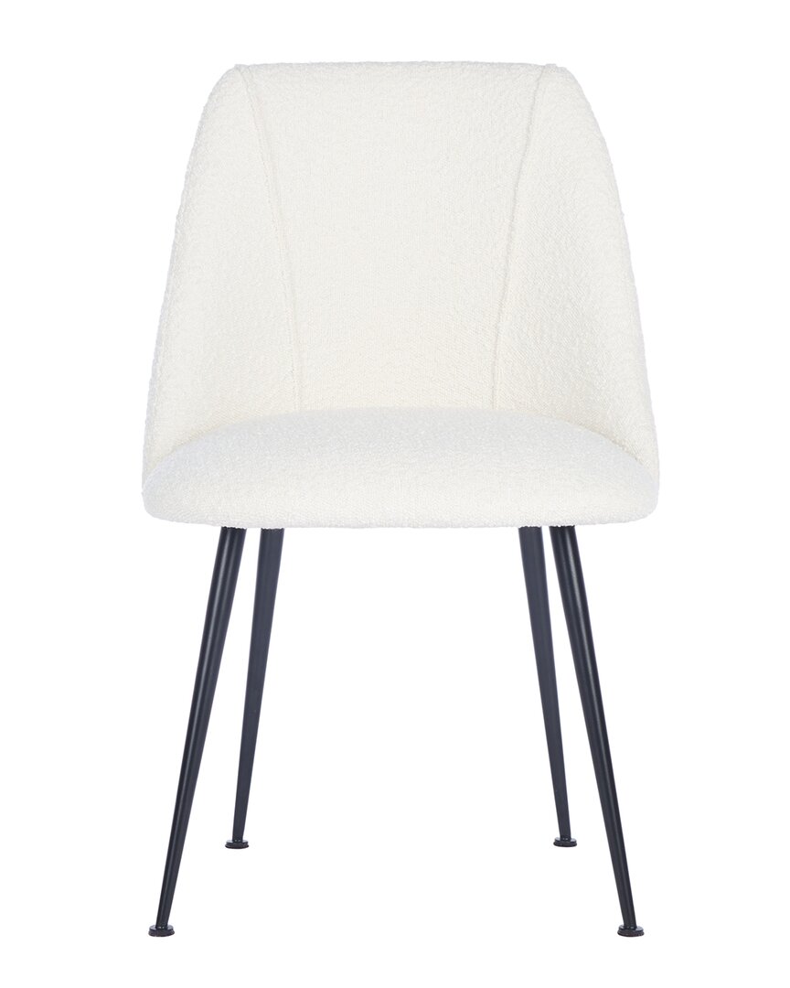 Safavieh Couture Foster Poly Blend Dining Chair In White