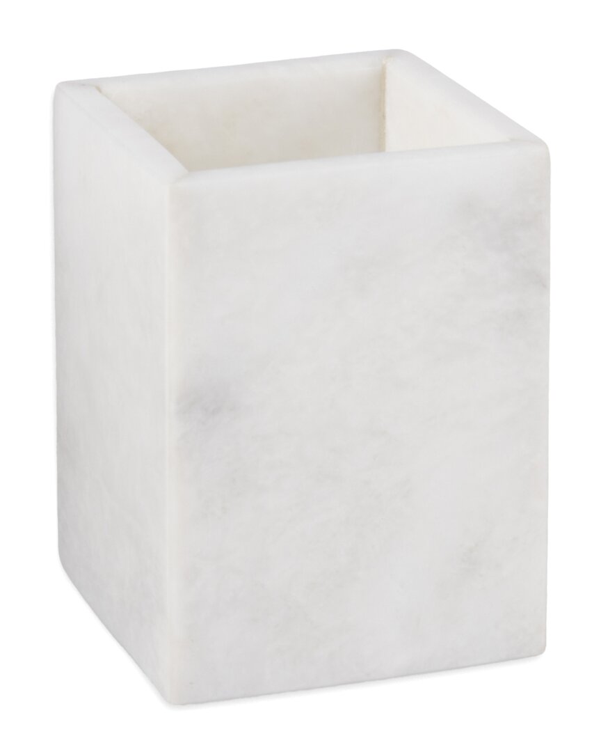 Bey-berk Atticus Bath Tumbler In White