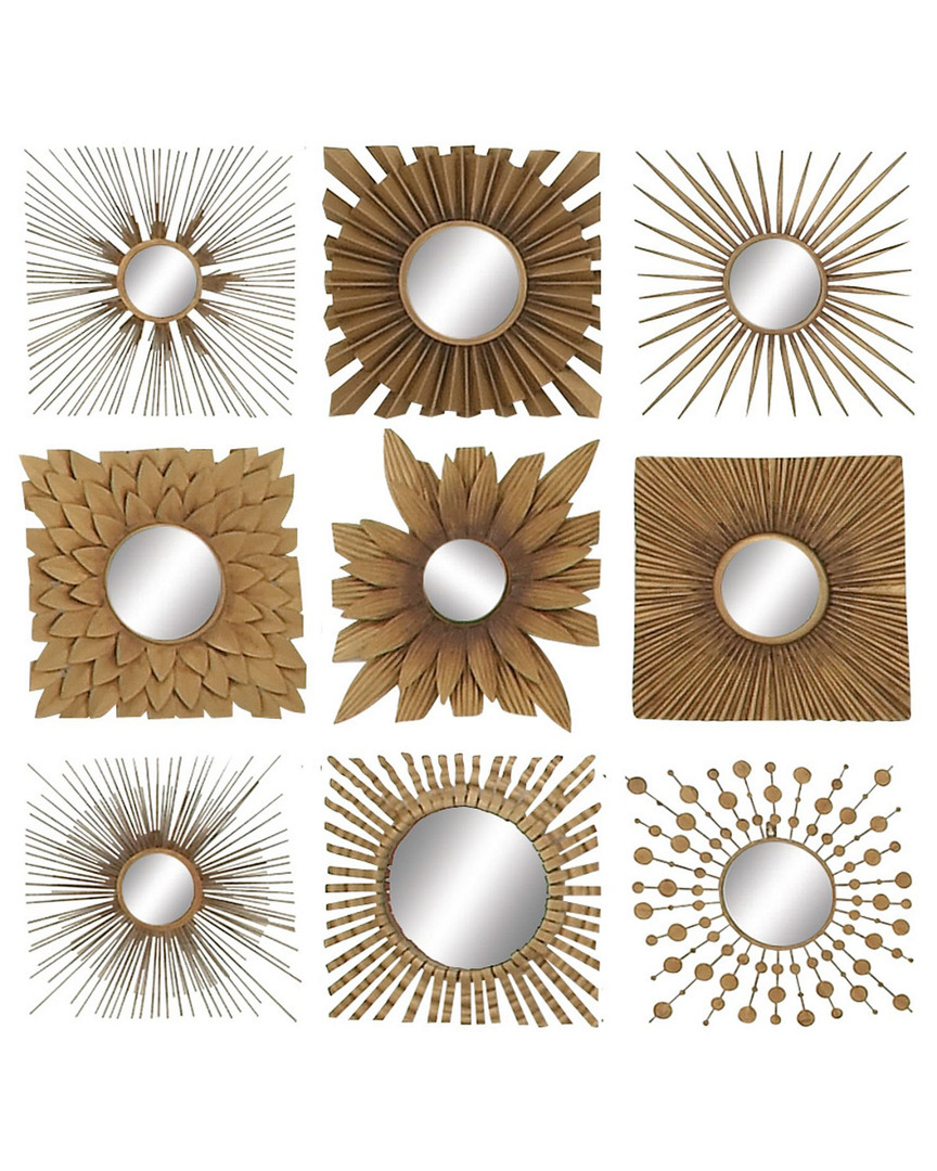 Peyton Lane Set Of 9 Decorative Mirrors