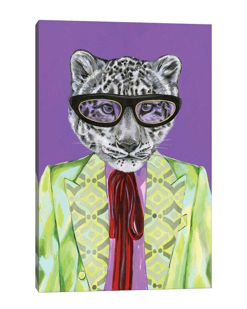 Shop Icanvas Gucci Snow Leopard By Heather Perry