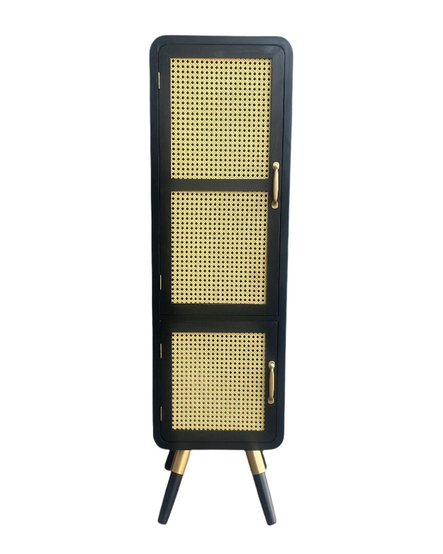 Statements By J Shia Tall Cane Accent Cabinet