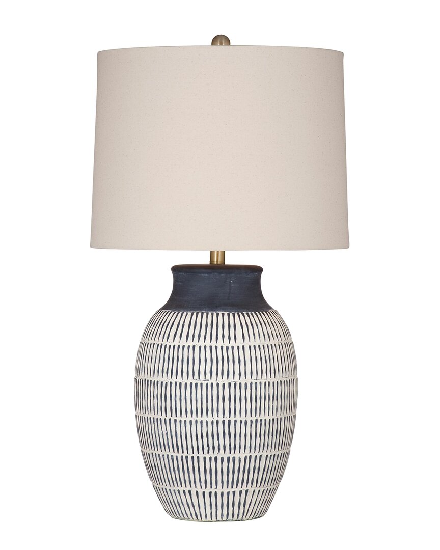 Bassett Mirror Marrengo Table Lamp In Blue
