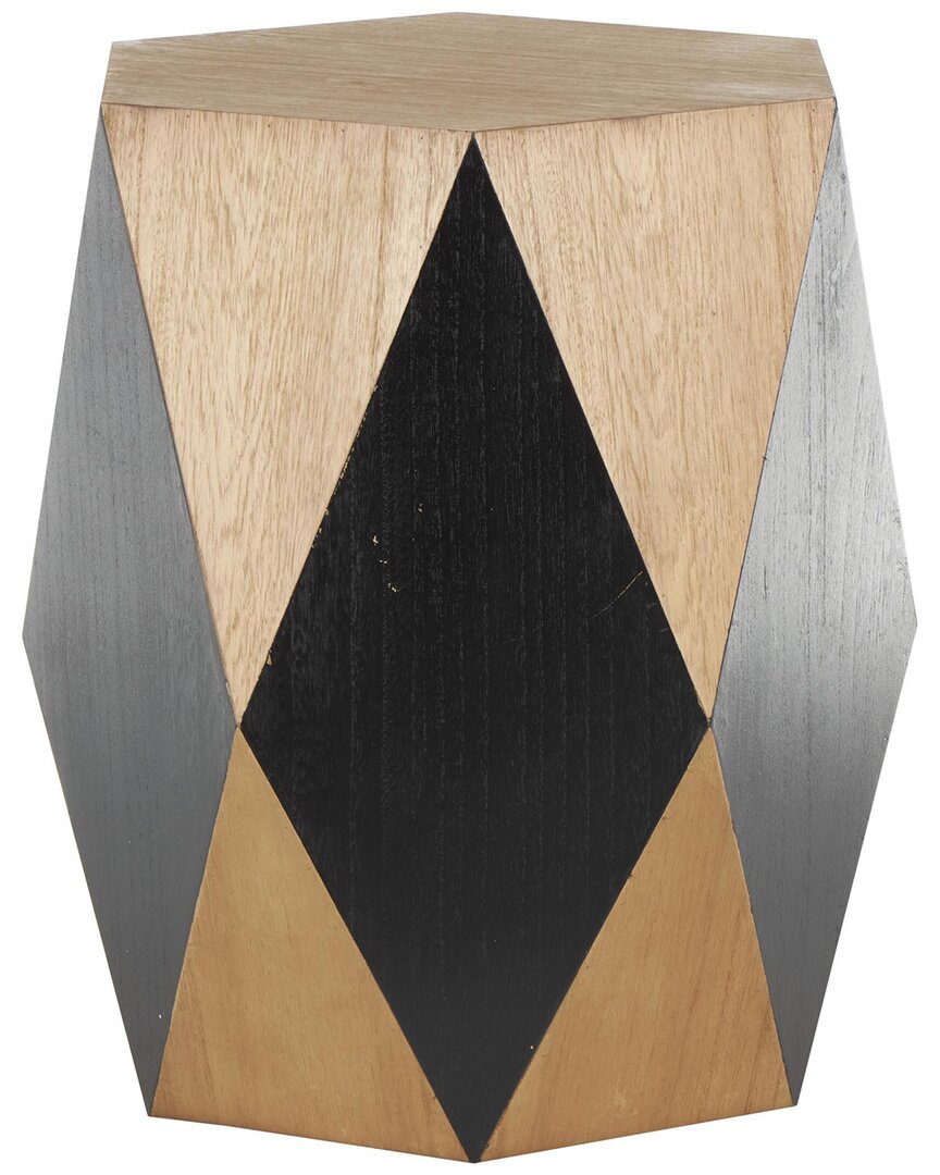 Peyton Lane Geometric Diamond Accent Table