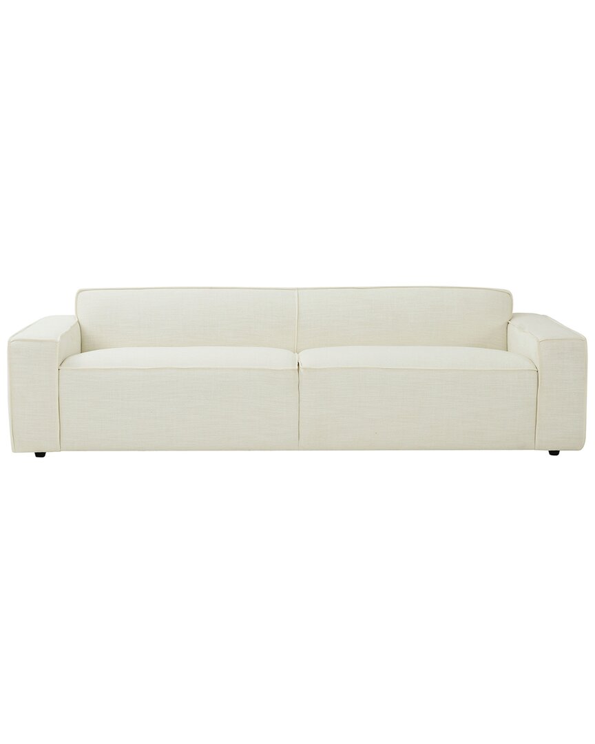 Tov Furniture Olafur Linen Sofa In Cream