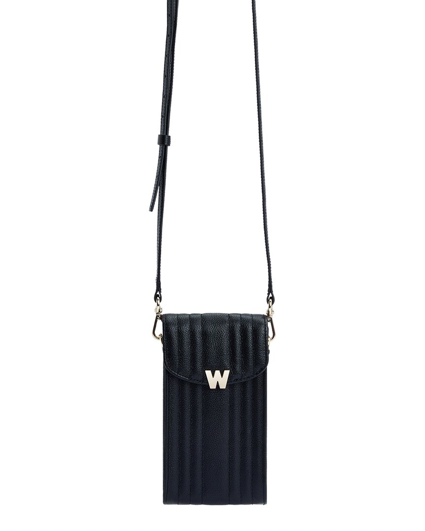 Wolf 1834 Mimi Phone Case With Wristlet In Black