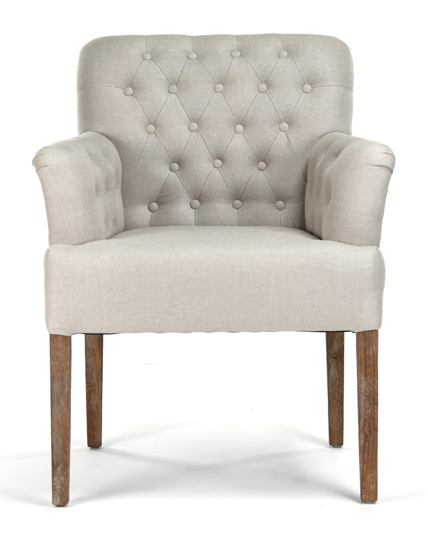 Zentique Barrois Arm Chair In Gray