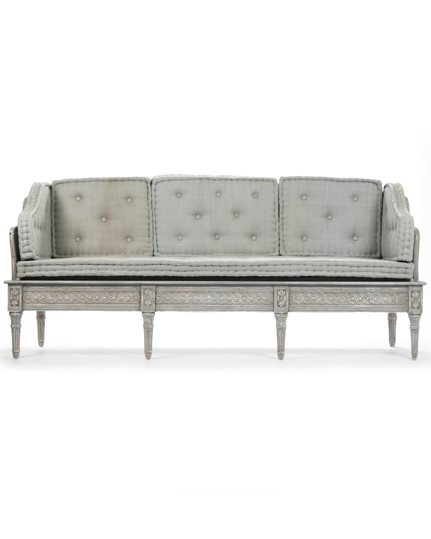 Zentique Tereza Bench In Gray