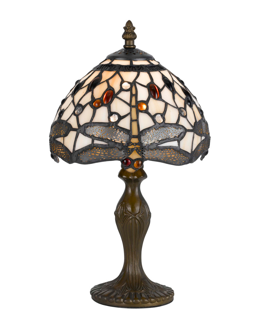 Cal Lighting 14in Tiffany Accent Lamp
