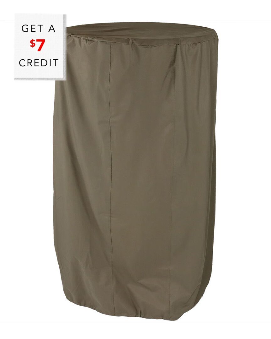 Shop Sunnydaze Outdoor Tiered Water Fountain Protective Cover-heavy-duty- Khaki With $7 Credit In Brown