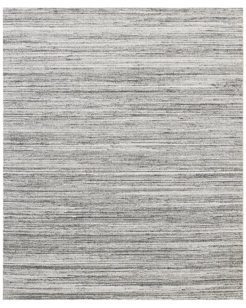 Exquisite Rugs Carmen Hand-loomed Pet Yarn Ivory Area Rug