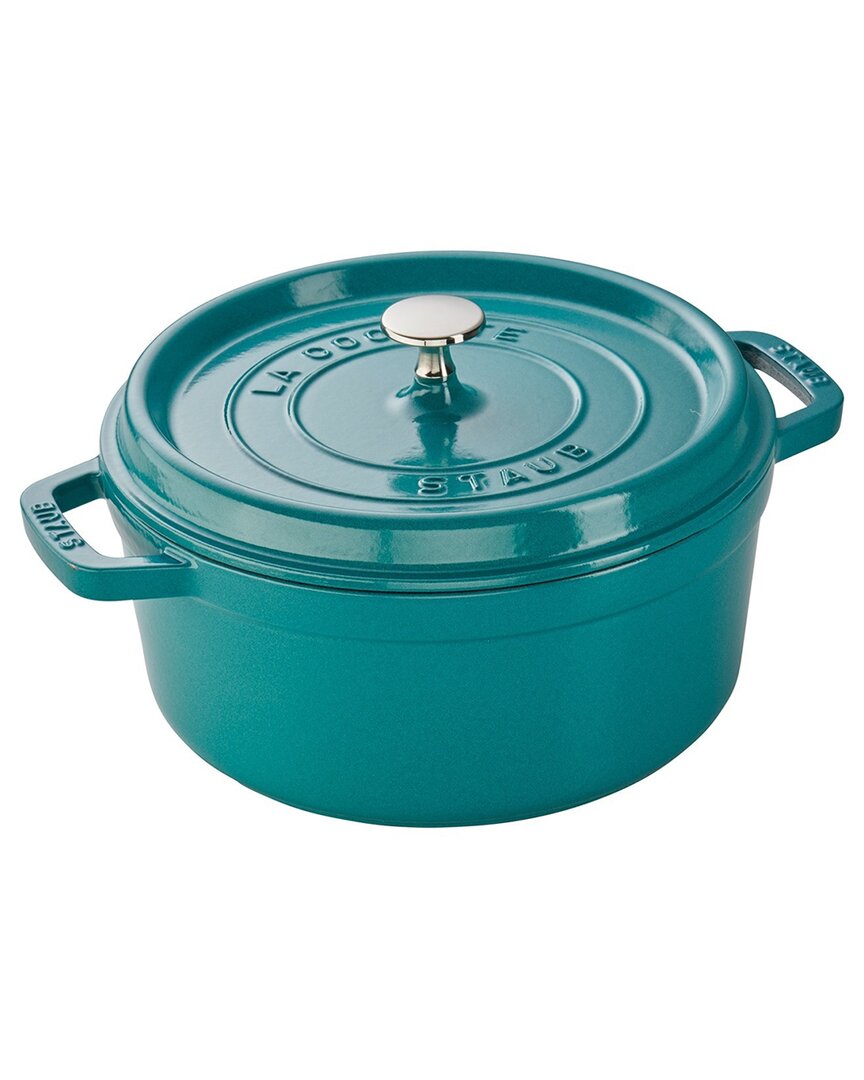 Staub Cast Iron 4qt Round Cocotte Dutch Oven