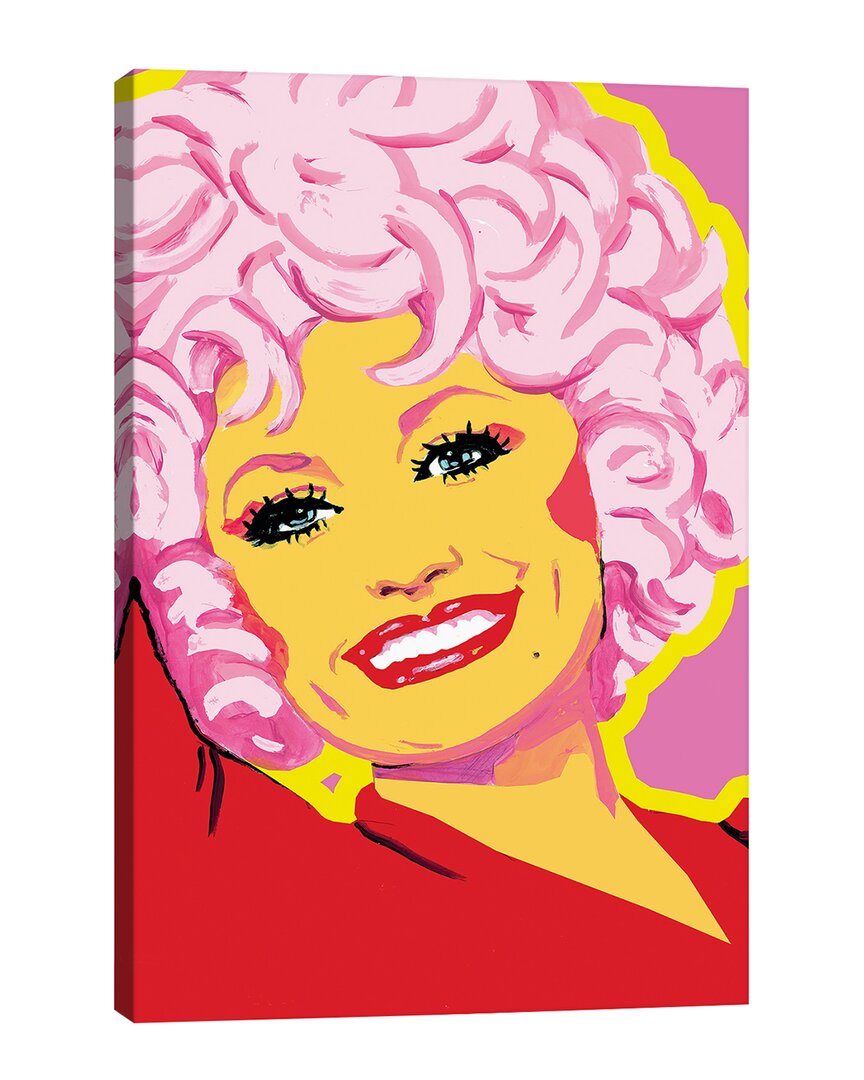 Icanvas Dolly Parton By Corey Plumlee Wall Art