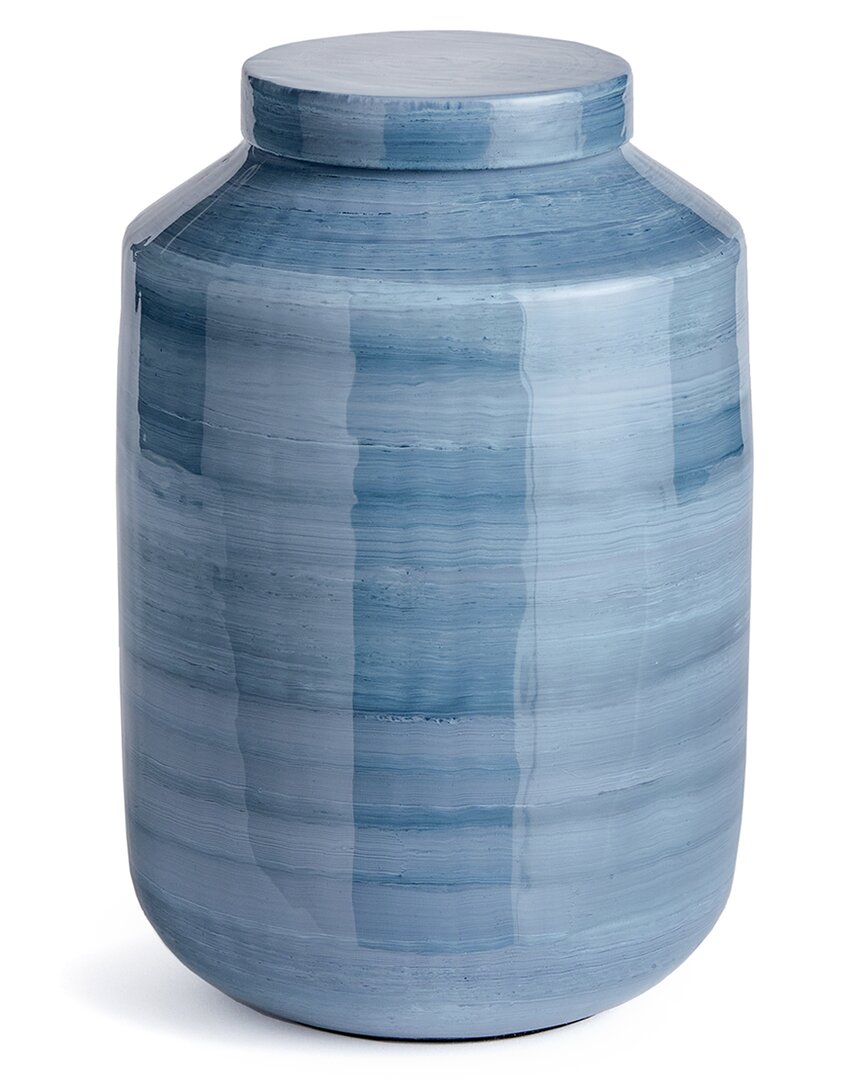 Napa Home & Garden Small Andrey Ginger Jar In Blue