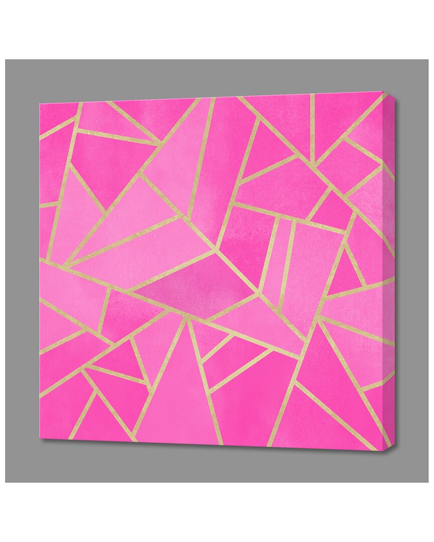 Curioos Pink And Gold By Elisabeth Fredriksson Wall Art