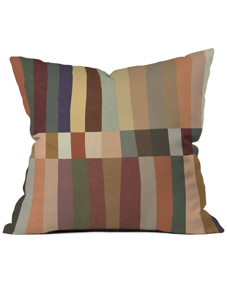 Deny Designs Alisa Galitsyna Mix Of Stripes 5 Throw Pillow