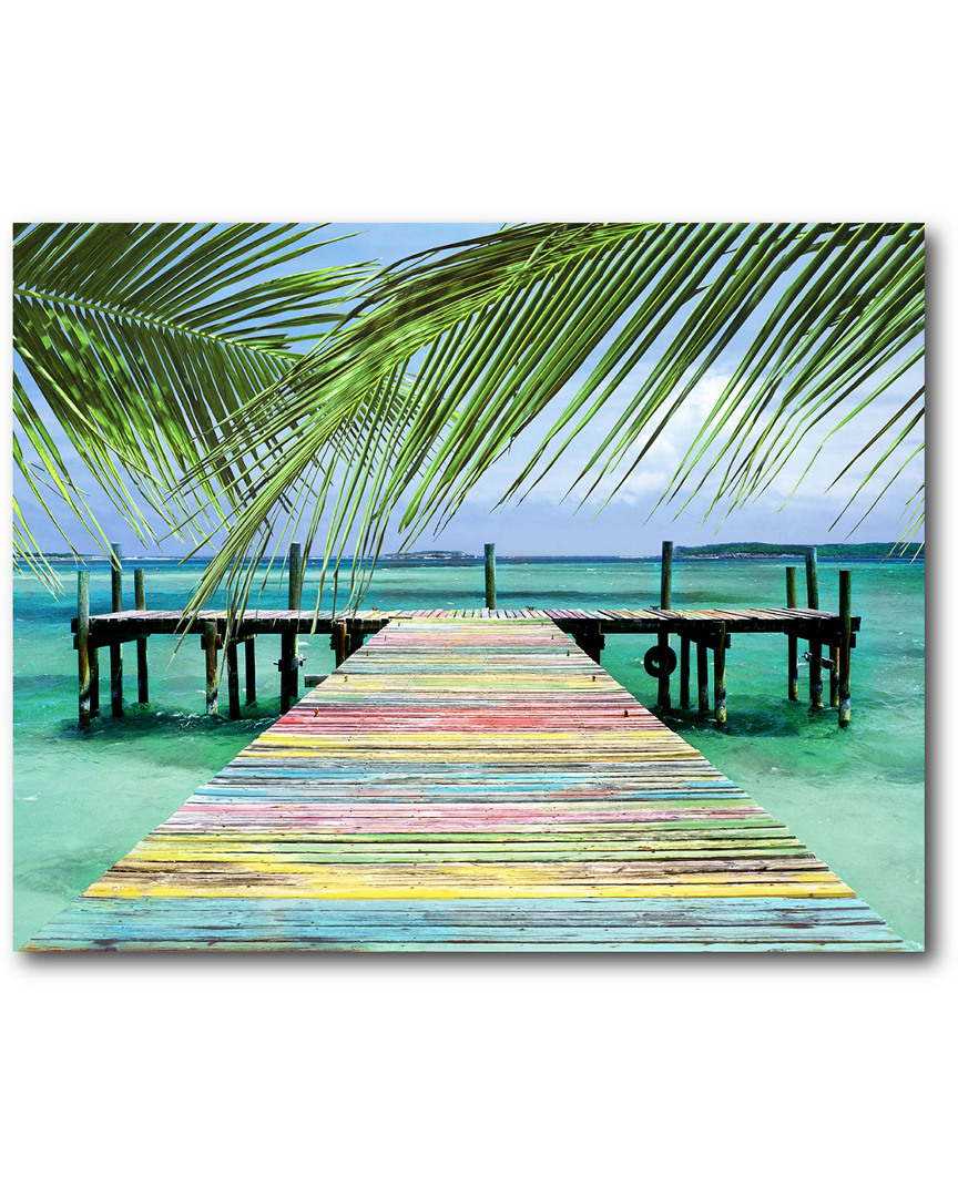 Courtside Market Wall Decor Rainbow Dock Gallery-wrapped Canvas Wall Art