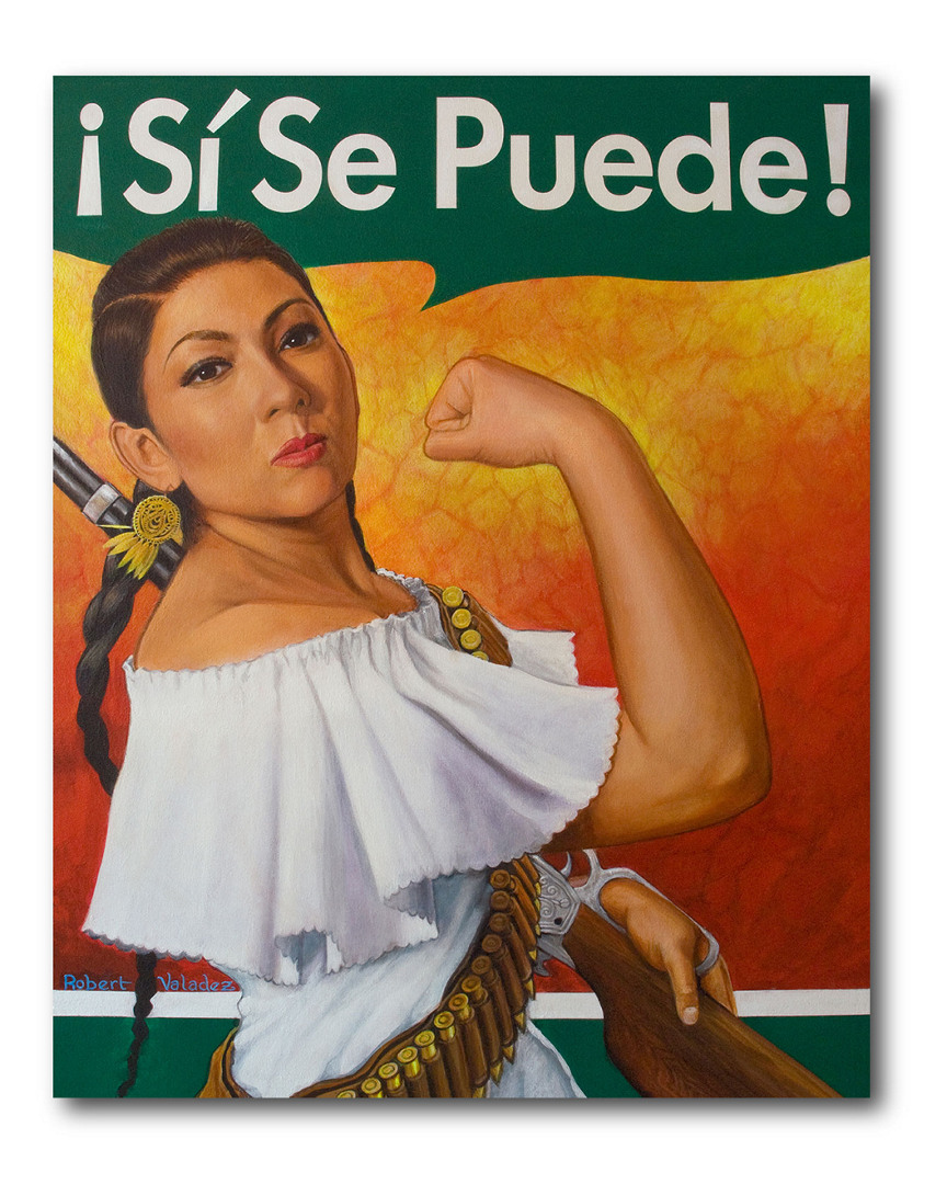 Courtside Market Wall Decor Rosita Si Se Puede Gallery-wrapped Canvas Wall Art