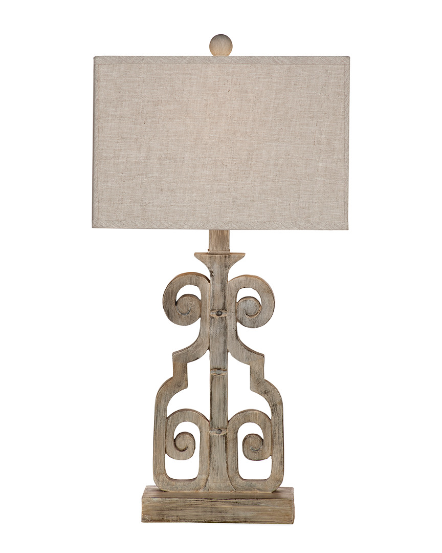 Bassett Mirror Braylin Table Lamp In Neutral