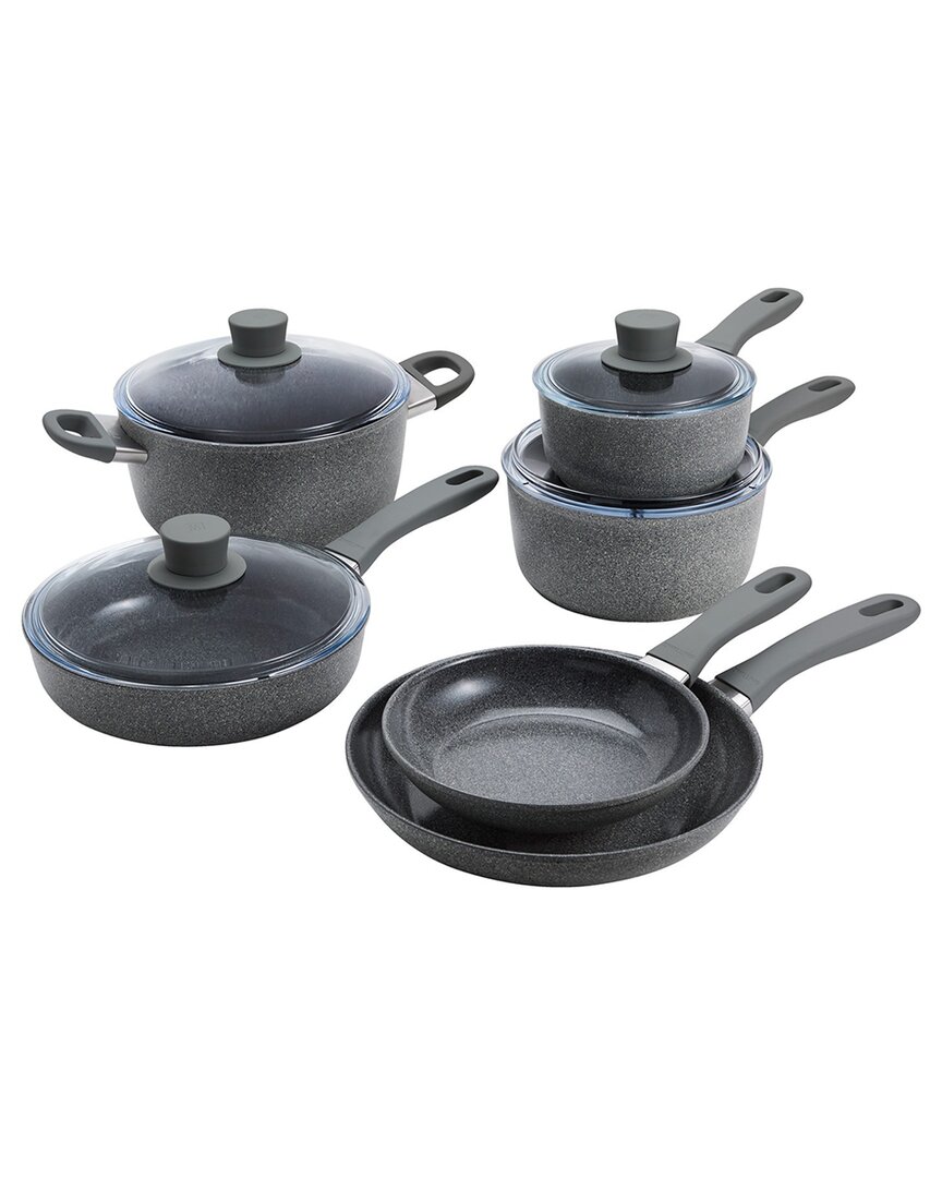 Zwilling J.a. Henckels Parma Plus Ceramic 10pc Nonstick Cookware Set In Black