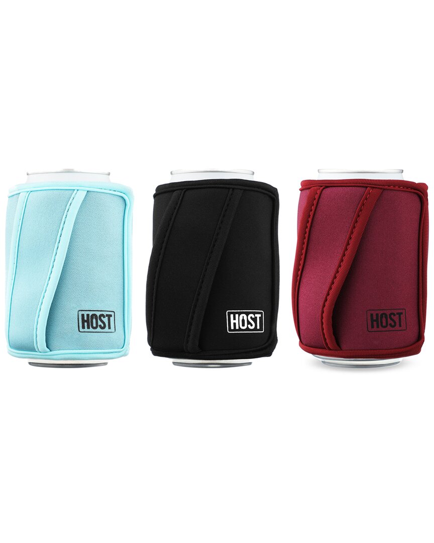 Shop Host Set Of 3 Insta-chill Standard Can Sleeves
