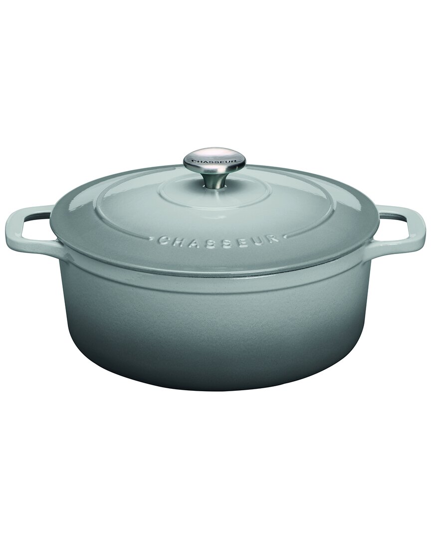 Chasseur 4.2qt French Enameled Cast Iron Round Dutch Oven