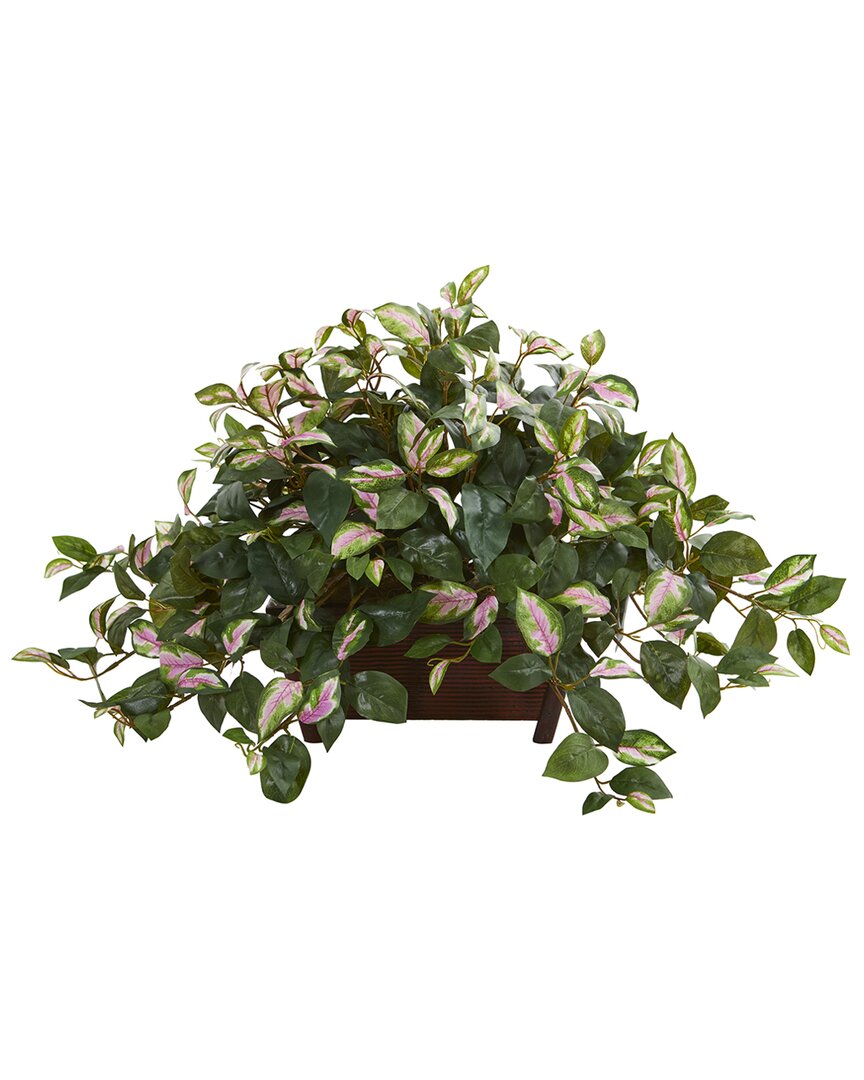 NEARLY NATURAL NEARLY NATURAL HOYA ARTIFICIAL PLANT IN DECORATIVE PLANTER 
