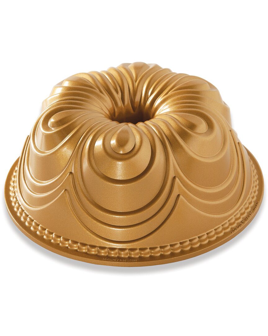 Nordic Ware Chiffon Bundt Pan In Gold