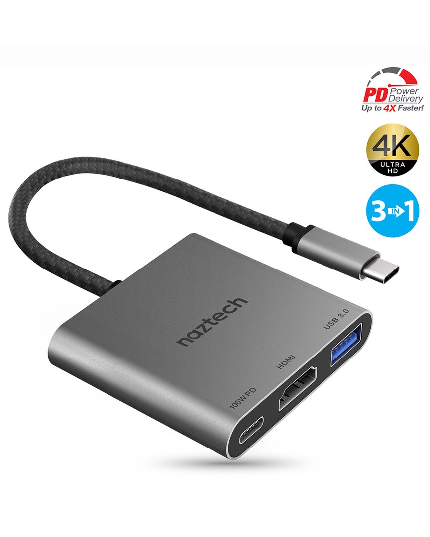 NAZTECH NAZTECH MAXDRIVE 3 UNIVERSAL USB-C HUB 
